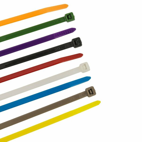 Forney Cable Ties, 14-1/2 in Standard Duty Assortment 62050